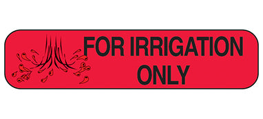 MedValue For Irrigation Only Labels