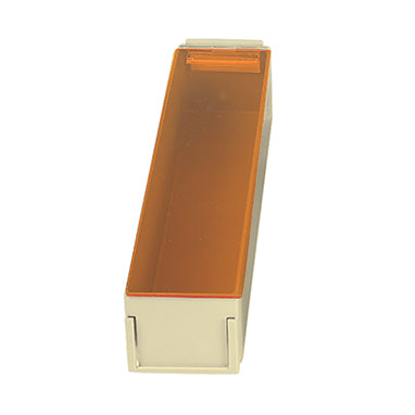 MedValue Unit Dose Bin #5305 with Amber Lid, 3x3x12