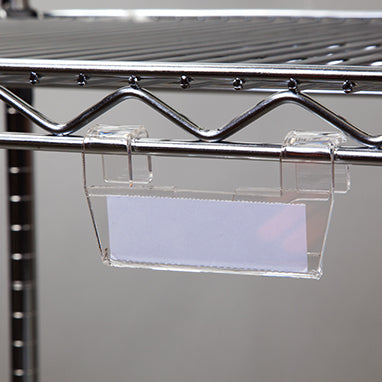 MedValue Wire Shelf Tag Holders