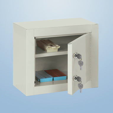 MedValue Narcotic Cabinet, 2 Locks, 1 Door, 14x12x8