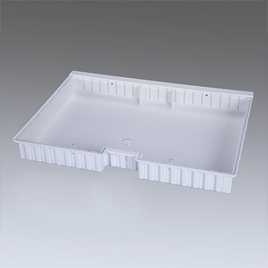 MedValue Full-Size Crash Cart Box with Clear Slide-In Lid