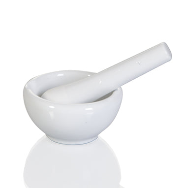 MedValue Ceramic Mortar and Pestle Set, 4 oz.