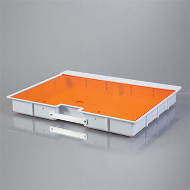 Shallow Crash Cart Box with Handle For Metro® Lifeline Cart with Amber Slide-In Lid