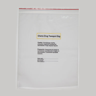 MedValue Chemo Drug Transport Bags, 12 x 15