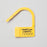 MedValue Heavy-Duty Padlock Seals, Numbered, Yellow