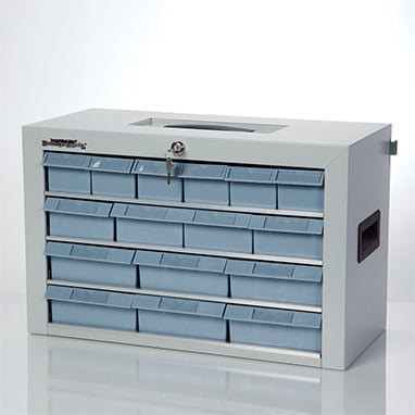 MedValue Waterloo® Locking Cassette - 4 Tier, 20x14x10