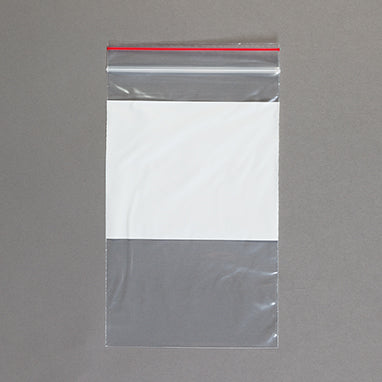 MedValue Easy-Write Reclosable Bags, Single-Track, 5 x 8