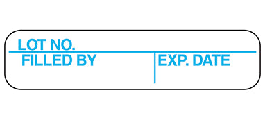 MedValue Lot No. Filled By Exp. Date Labels