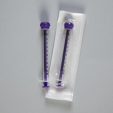 Sterile Low Dose ENFit® Syringes, 1mL, Case