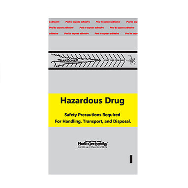 MedValue Hazardous Drug Leakproof Bags, 6 x 9