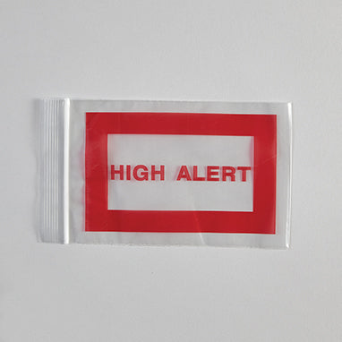 MedValue High Alert Bags, 4 x 6