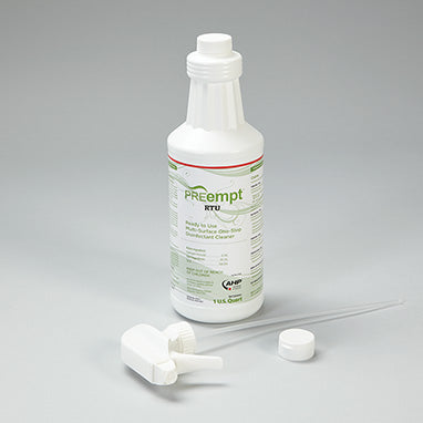 PREempt One-Step Surface Cleaner and Disinfectant, Trigger Spray, 1 Qt.