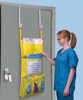 MedValue Personal Protection Door Caddy, 17 x 33