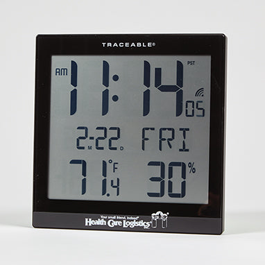 MedValue Digital Radio Atomic Wall Clock