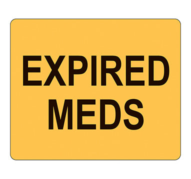 MedValue Expired Meds Labels