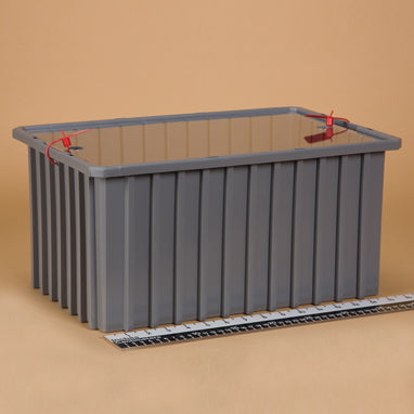 MedValue Divider Box with Security Seal Holes, 16.5x8x11