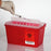 MedValue Horizontal Entry Sharps Container, 4-quart