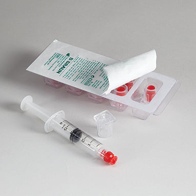 MedValue Sterile Tamper-Evident Luer Lock Syringe Caps, Pack