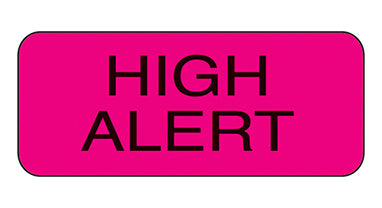 MedValue High Alert Labels