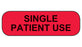 MedValue Single Patient Use Label