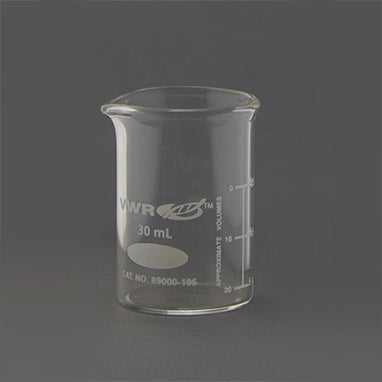 MedValue Glass Beaker, 30mL