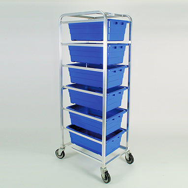 MedValue Rolling Rack for 6 Tote Bins