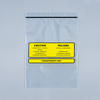 MedValue Chemotherapy Disposal Bags, 9 x 12