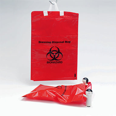 MedValue Dressing Disposal Bags, 11-3/8 x 16-7/8