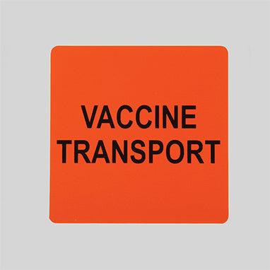 MedValue Vaccine Transport Label