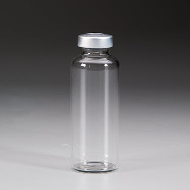 MedValue Sterile Empty Vials, Clear, 30mL