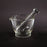 MedValue Flint Glass Mortar and Pestle Set, 2 oz.