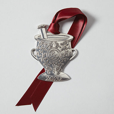 MedValue Pewter Mortar and Pestle Ornament - 2020