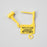 MedValue Padlock Seals, Consecutively Numbered, Yellow