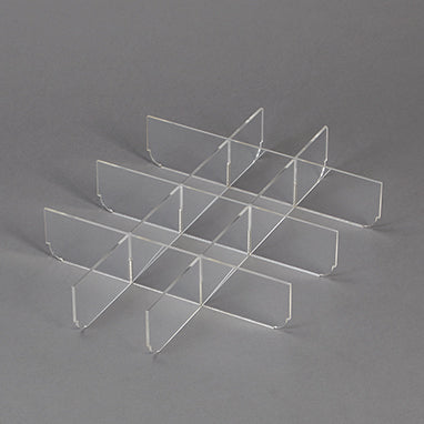 MedValue Clear Divider Set for Half-Size Crash Cart Boxes