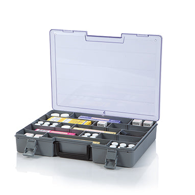 MedValue Briefcase Drug Box, 15x2.5x12