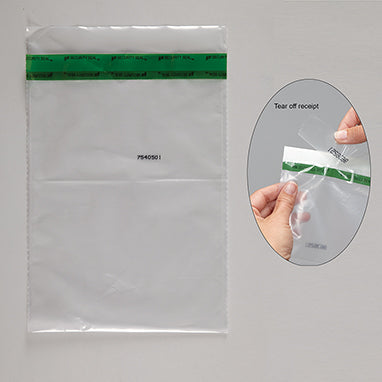 MedValue Serialized Tamper-Evident Bags, 9 x 12