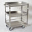 MedValue Stainless Steel Cart w/ Guard Rail