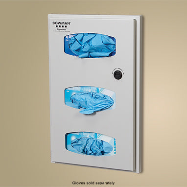 MedValue Recessed Triple Glove Box Dispenser