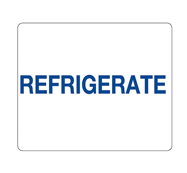 MedValue Refrigerate Labels