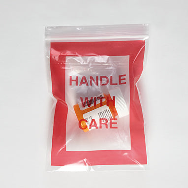 MedValue Handle With Care Bags, 6x8