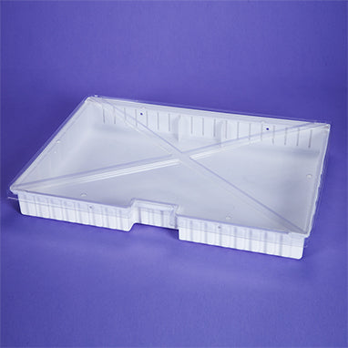 MedValue Full-Size Crash Cart Box with Clear Lift-Off Lid