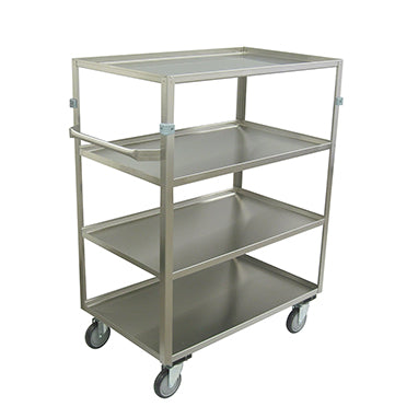 MedValue Stainless Steel Cart, 4-Shelf