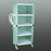 MedValue Multi-Purpose Cart, 4-Shelves with Solid Vinyl Cover