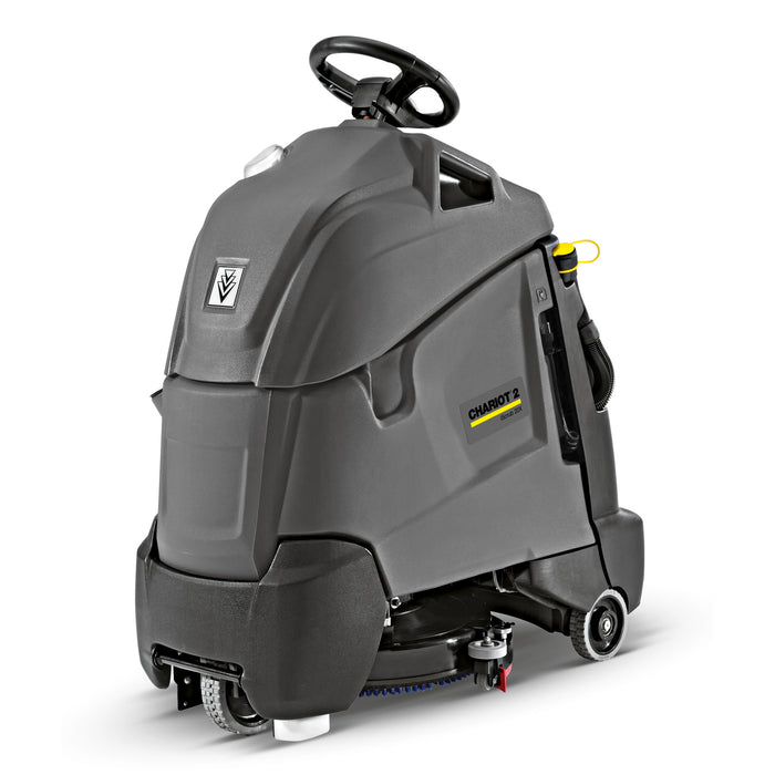 Kaercher Stand-On Floor Scrubber Chariot™ 2 iScrub 20 Deluxe + 114 AGM + Brush - 1.008-064.0