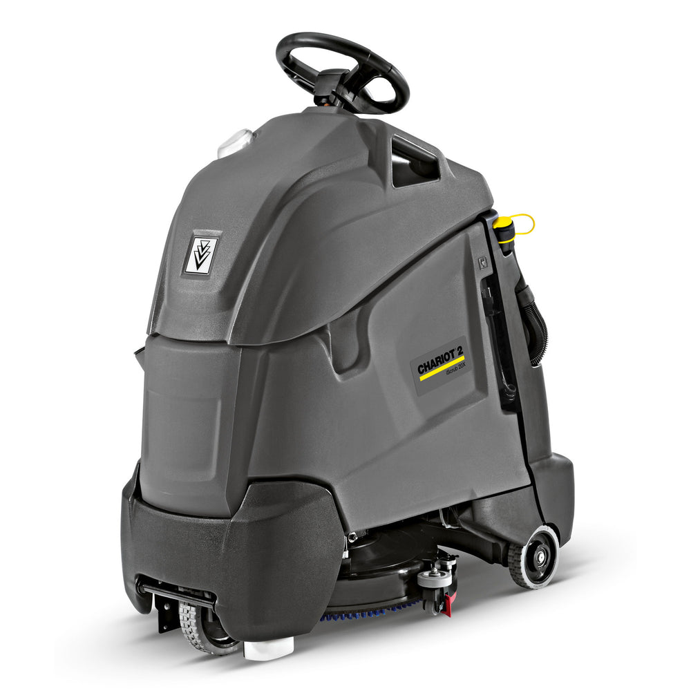 Kaercher Stand-On Scrubber Chariot™ 2 iScrub 20 Deluxe + 114 AGM + Pad + On-Board Charger. - 1.008-059.0