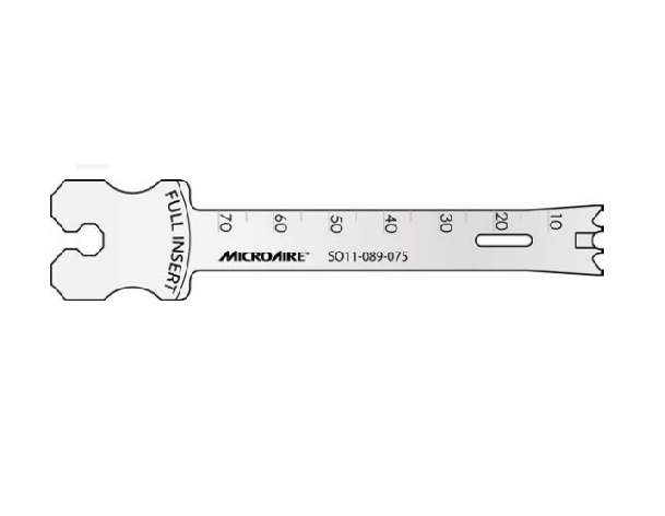 Microaire Surgical Oscillating Blades - BLADE, OSC, DUAL TOOTH, LG, 11MMX90MMX1.35MM - SO11-135-090