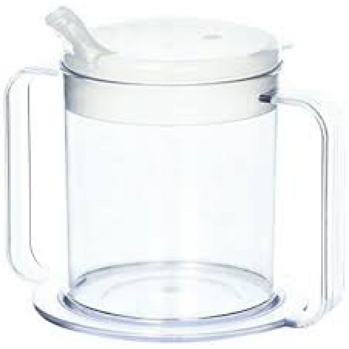 Patterson Medical Independence Two-Handled Clear Mug