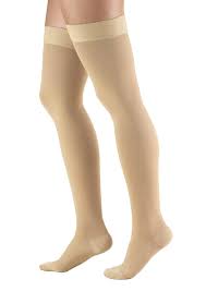 BSN Medical Opaque Sensitive 30-40 Thigh Closed Toe Stockings