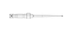 Microaire Sugical Otology Burs - Otology Bur, Stainless Steel, 6 Flutes x 48 mm x 1.5 mm - ZB-640