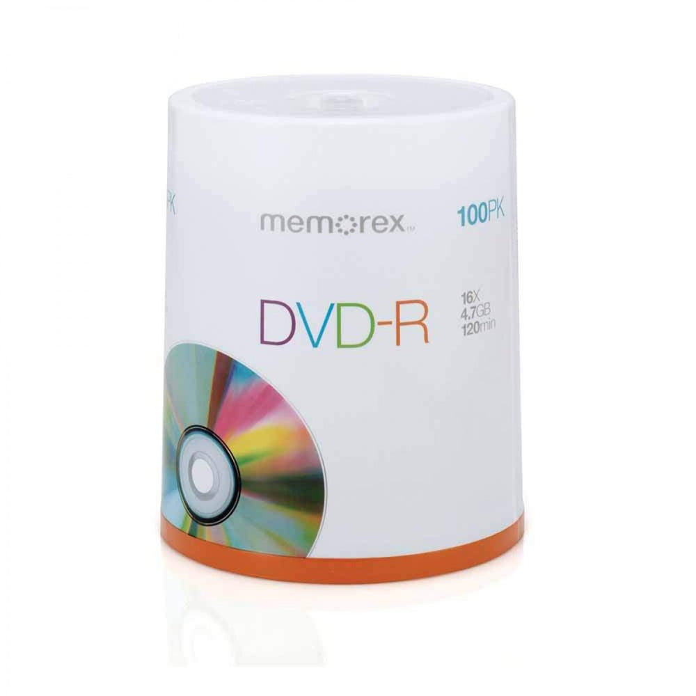 Dvd-R Memorex 4.7Gb 16X General Use 100/Package